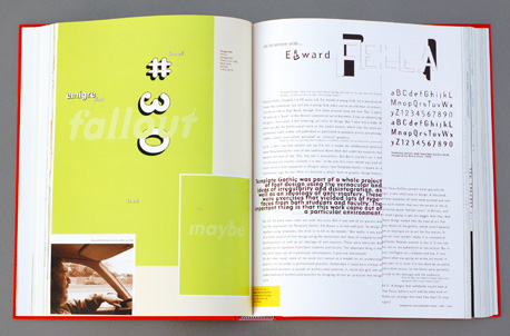 Spread from Emigre 70
