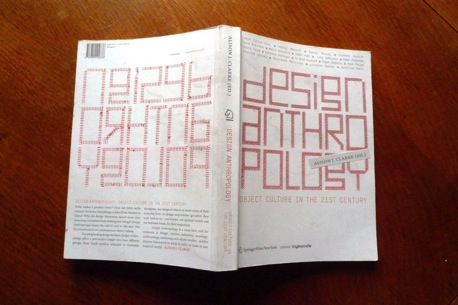 Design anthropology book cover